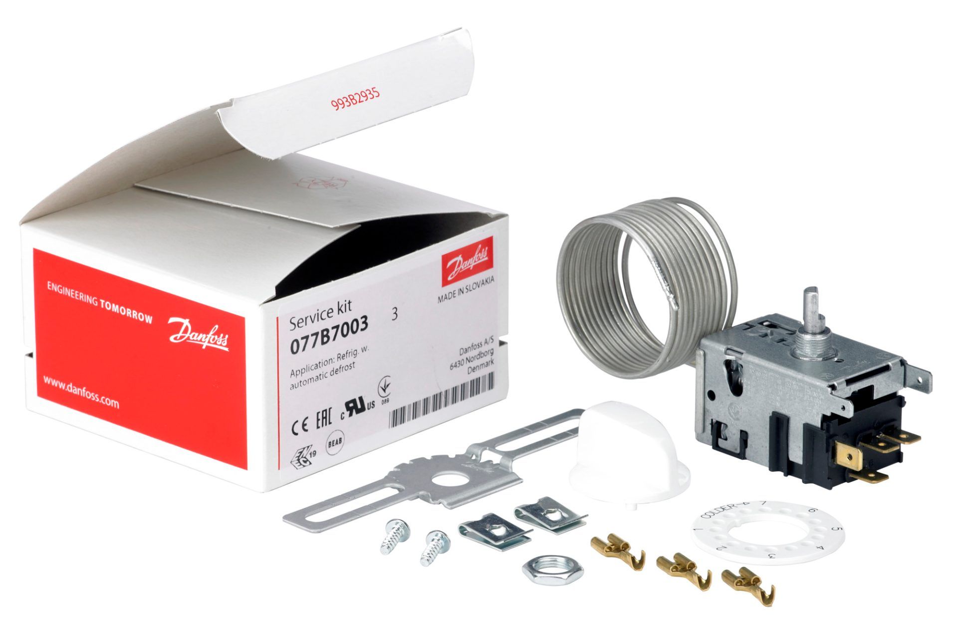 SERVICE THERMOSTAT; WITH ACCESSORIES, B20 077B7006 DANFOSS photo 2